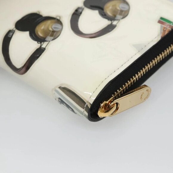 LOUIS VUITTON Vernis Sticker Print Nicola Geschier White M50372 Auth 141690V - Picture 5 of 16